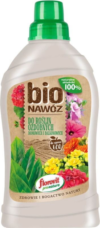 Bionæringsgødning til stue- og altanplanter Florovit 1 kg