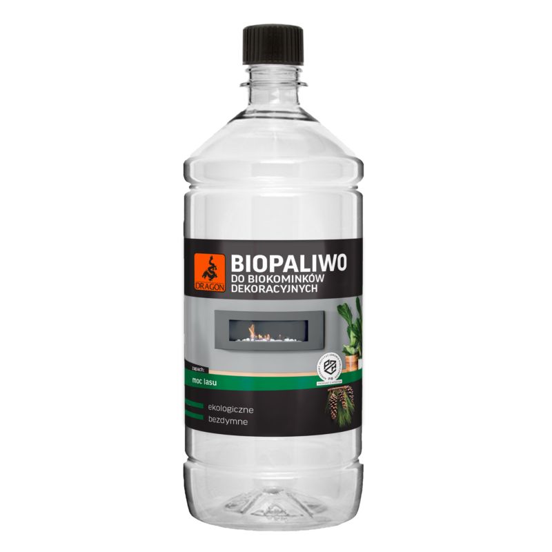 Bioethanol til Biopejs Skovduft 1 Liter Transparent