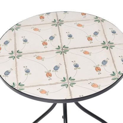 Bistrobord Carona Rund 60 cm Sort Metal
