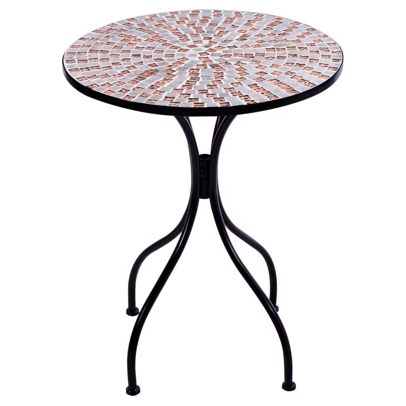 Bistrobord Carpino 60 cm Sort Mosaik