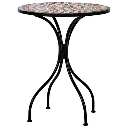 Bistrobord Carpino 60 cm Sort Mosaik
