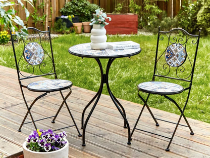 Bistrobord Civita Ø60 cm Sort Metal