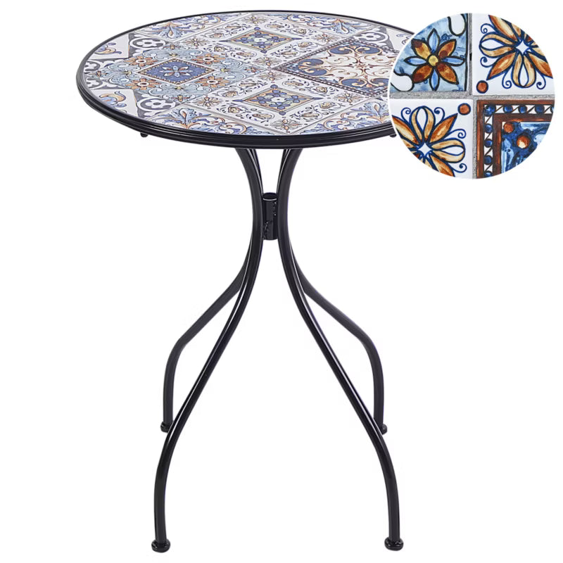 Bistrobord Civita Ø60 cm Sort Metal