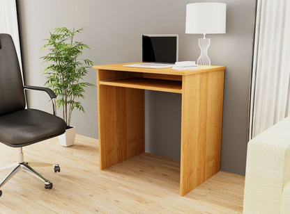 Akord Star skrivebord i mat oliet eg 68 cm med 1 hylde 68x51x74 cm 1 stk.