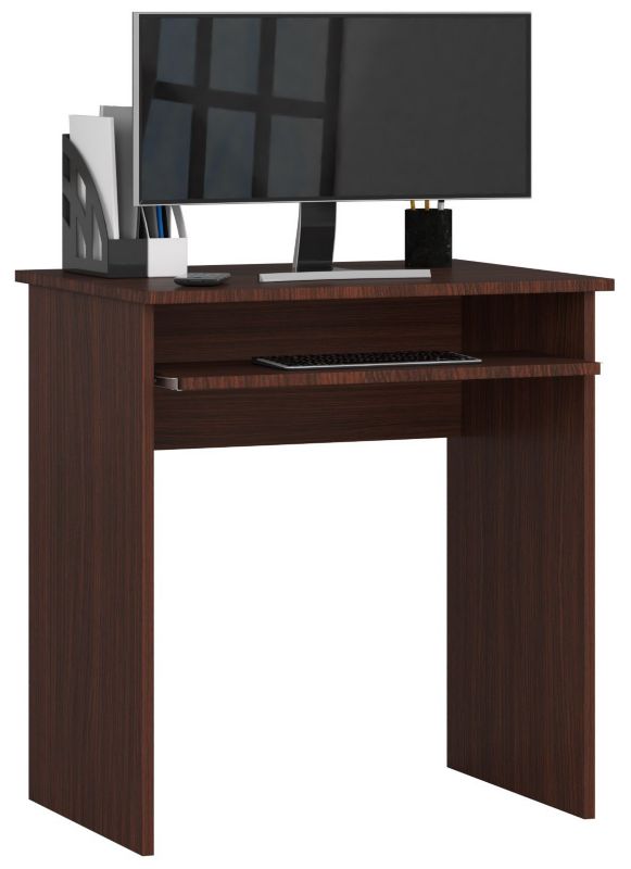 Akord Star skrivebord Wenge 68 cm mat farve med 1 hylde 68x51x74 cm 1 stk.