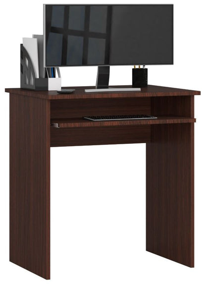 Akord Star skrivebord Wenge 68 cm mat farve med 1 hylde 68x51x74 cm 1 stk.