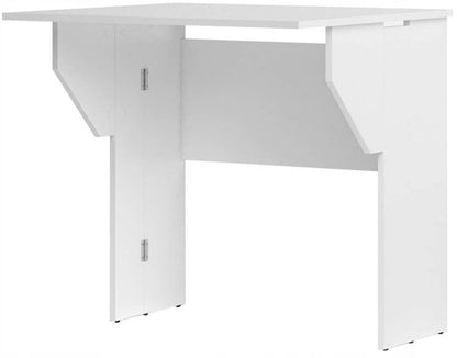 Sammenklappeligt bingo skrivebord i hvid