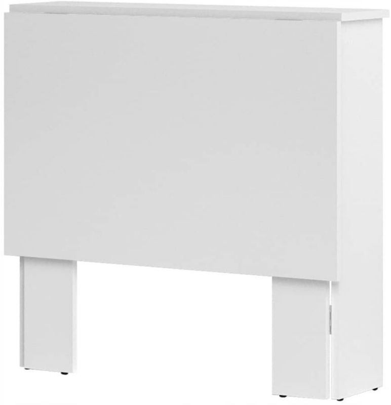 Sammenklappeligt bingo skrivebord i hvid