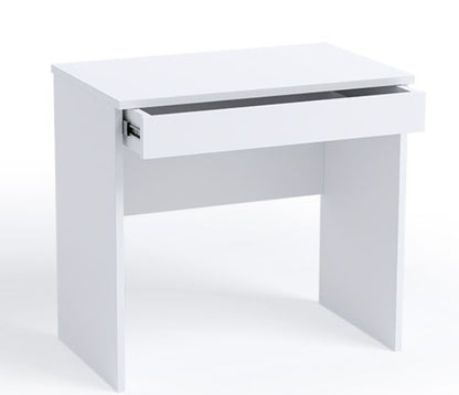 Bettso Liliput kompakt skrivebord med skuffe, hvid, 1 stk.