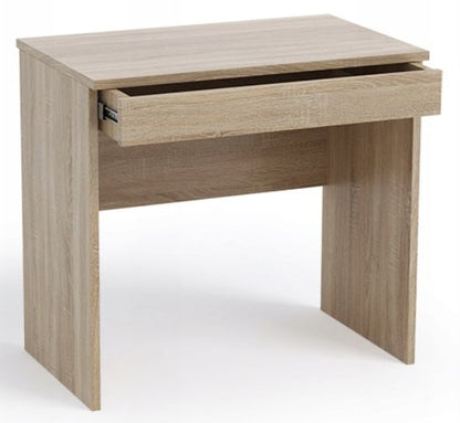 Bettso Liliput kompakt skrivebord med skuffe i sonoma eg, 1 stk.