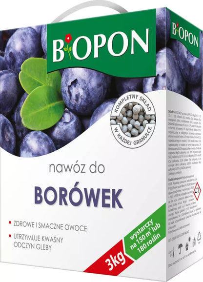 Blåbærgødning 3 kg