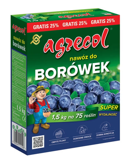 Blåbærgødning Granuleret 1,5 kg