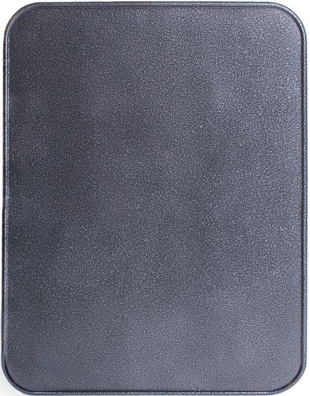 NORDflam malet plade 60 x 80 cm i antik sølv