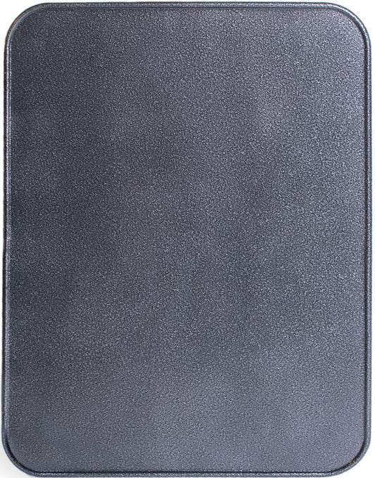 NORDflam malet plade 60 x 80 cm i antik sølv
