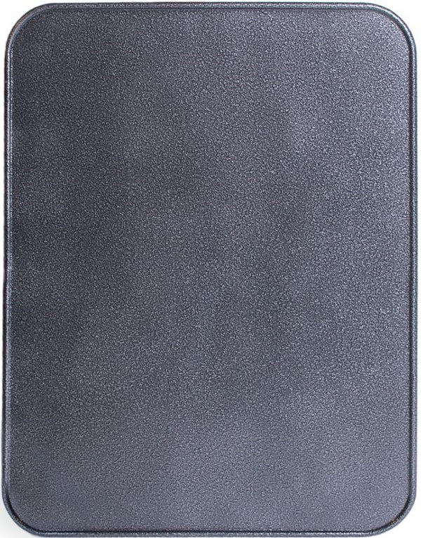NORDflam malet plade 60 x 80 cm i antik sølv