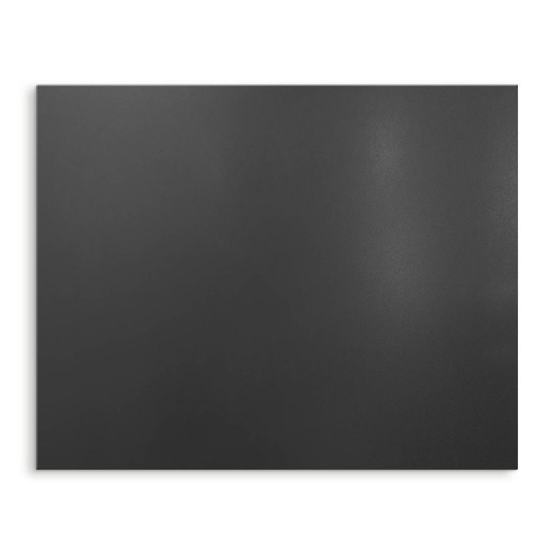 Gulvplade til Brændeovn 100x80 cm Sort Mat Stål