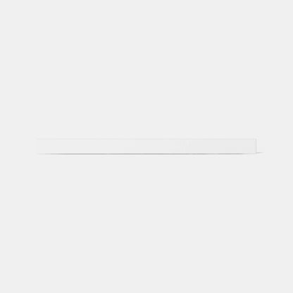 Blændpanel Stevia 59,7x5,8 cm Hvid Blank