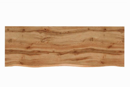 Badeværelsesbordplade Natur Eg 140 cm Brun