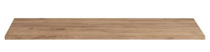 Badeværelsesbordplade Capri Oak 121x46 cm Egetræ Gylden Mat 1 stk.