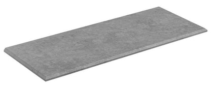 Badeværelsesbordplade Havana Lysegrå Beton 120,5x47 cm Mat 1 stk.