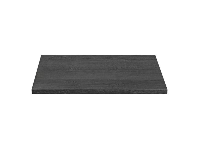 Badeværelsesbordplade 60,2 x 46 cm Egetræsfinér Brun