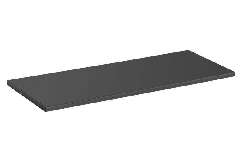 Badeværelsesbordplade Monako Grey Oak 140x47 cm Diamantgrå