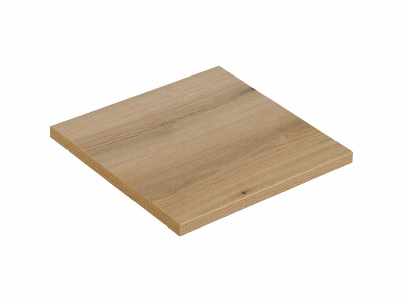 Badeværelsesbordplade Nova Oak 40,4 cm Brun