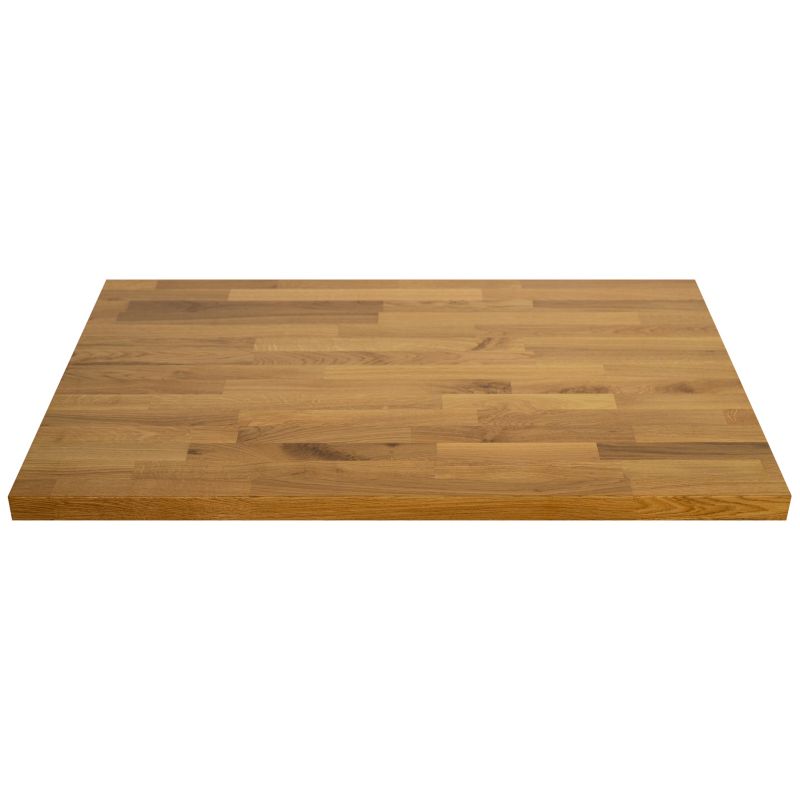 Badeværelsesbordplade Mikrowczep Eg Olieret 120 x 45,5 x 4 cm