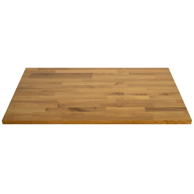 Badeværelsesbordplade i Eg 65x45,5x2,6 cm Oliebehandlet | 5907377044451
