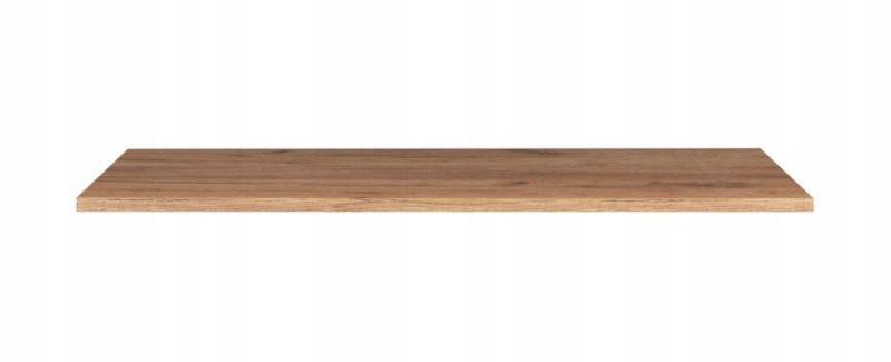 Badeværelsesbordplade 140,6x46 cm Eg Craft Guld
