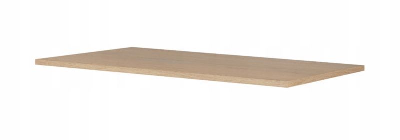 Badeværelsesbordplade 160 cm Lys Eg Laminat 1 stk.