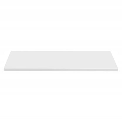 Badeværelsesbordplade 80 cm Hvid MDF Mat 1 stk.