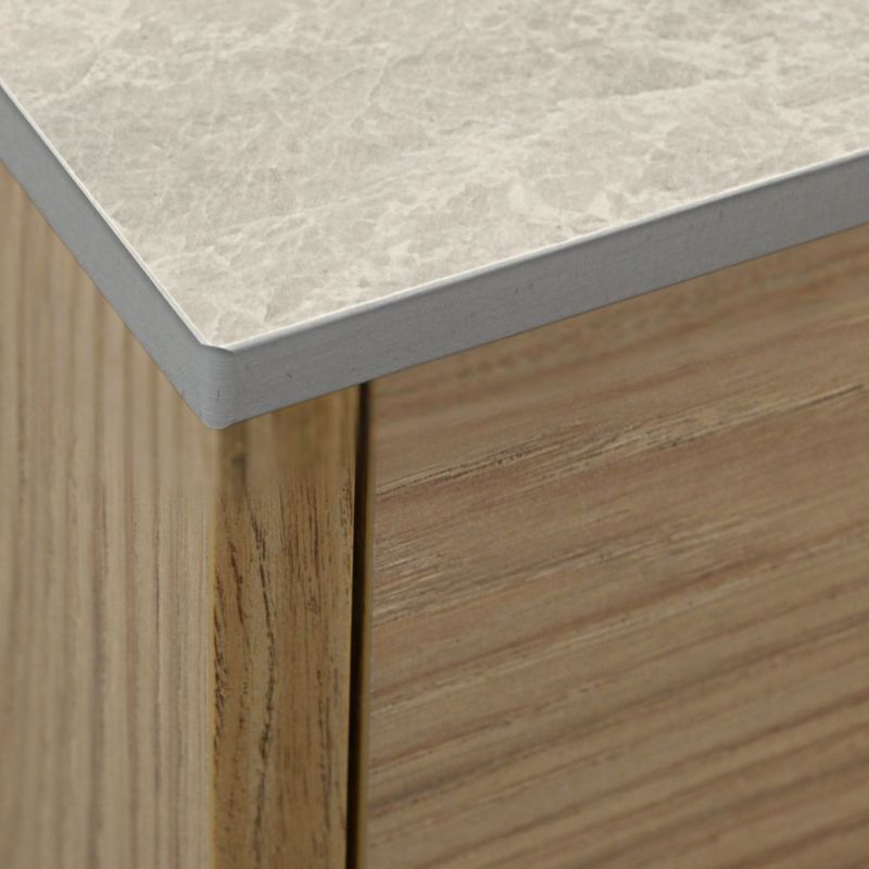 HPL Badeværelsesbordplade 50,5x46,5 cm Cream Navona K367PH