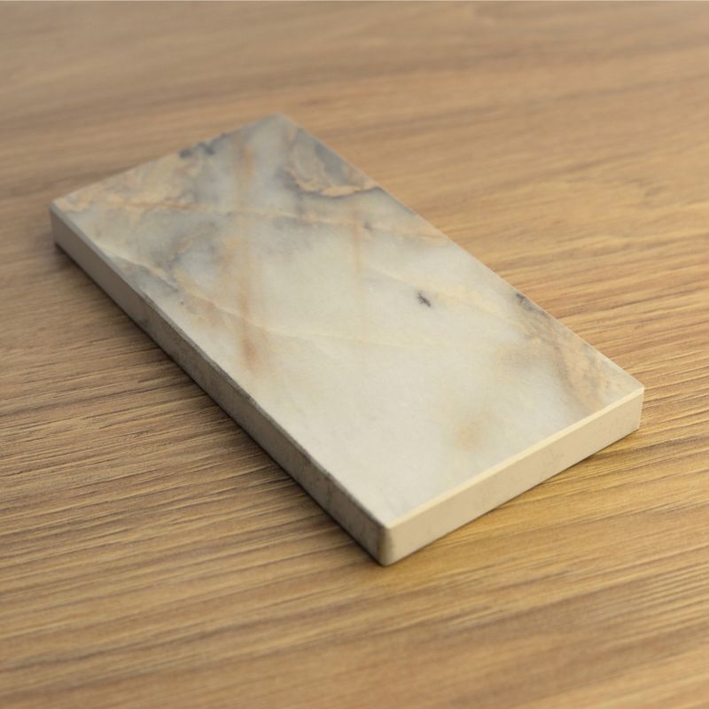 HPL Badeværelsesbordplade 51 x 35,5 cm Breccia Vivaldo 12 mm