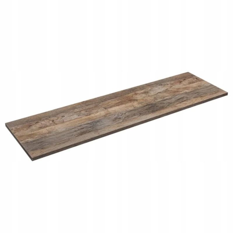Badeværelsesbordplade Santa Fe Oak 120 cm Dæk Vintage Laminat