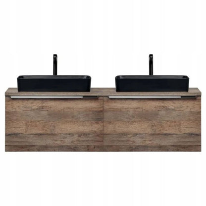 Badeværelsesbordplade Santa Fe Oak 160 cm Vintage Eg Laminat