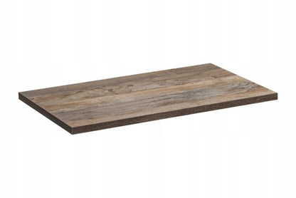 Badeværelsesbordplade Santa Fe 80 cm Egetræ Vintage Laminat