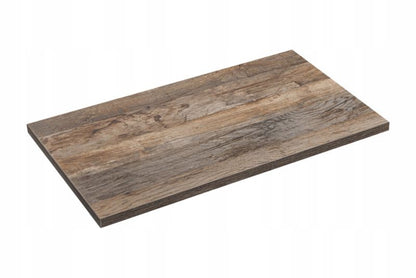 Badeværelsesbordplade Santa Fe 80 cm Egetræ Vintage Laminat