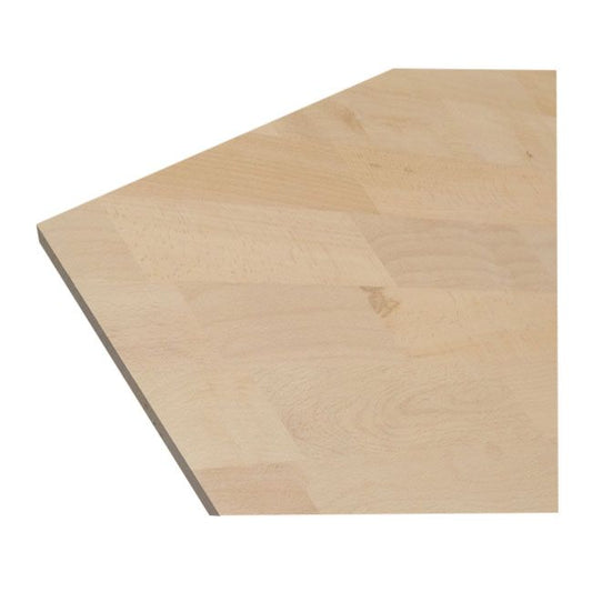 Poleret bøgetræsbordplade 2,7 x 60 x 300 cm