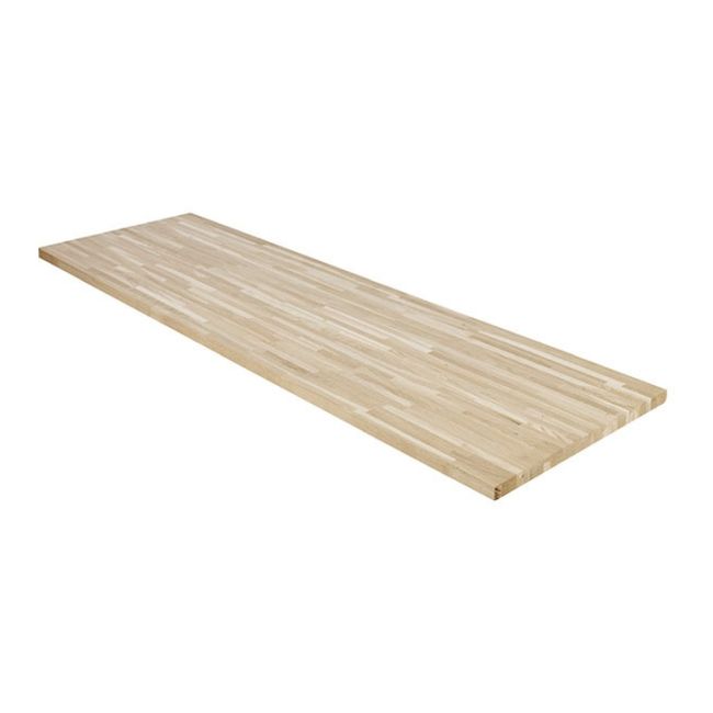 Træbordplade 3,7 x 60 x 300 cm eg avangard