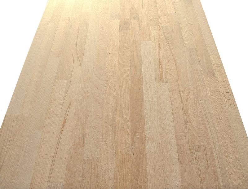 Træbordplade 3,7 x 62 x 300 cm i bøgetræ