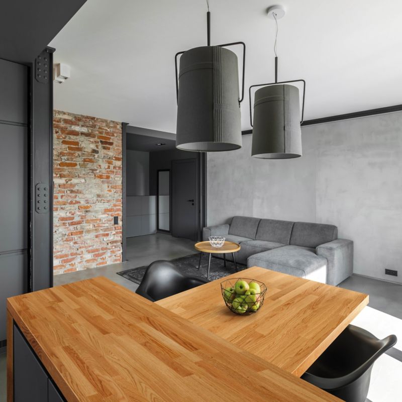 Lagdelt træbordplade GoodHome 2,8 x 62 x 300 cm olieret eg