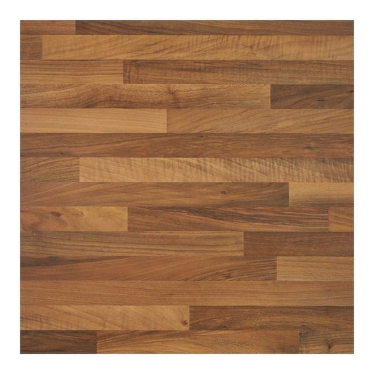 Lagdelt træbordplade GoodHome 2,8 x 62 x 300 cm olieret valnød