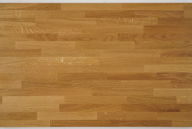 GoodHome lagdelt træbordplade 3,8 x 62 x 300 cm olieret eg