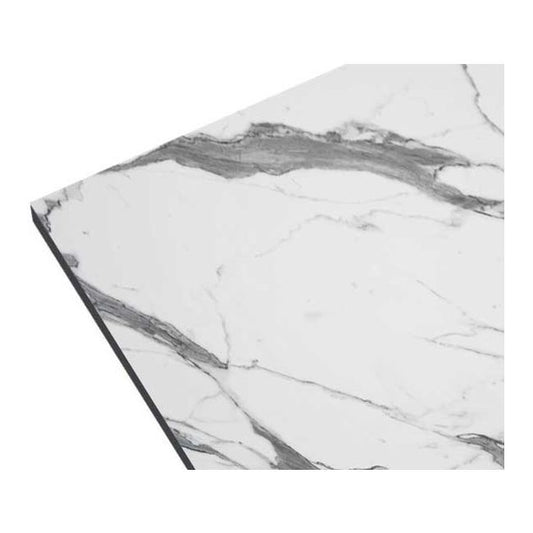 Kompaktbordplade 1,2 x 62 x 300 cm Statuario Marble