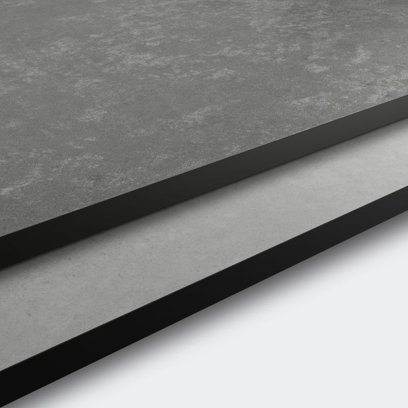 GoodHome Nepeta kompaktlaminatbord 1,2 x 62 x 300 cm keramisk mineral