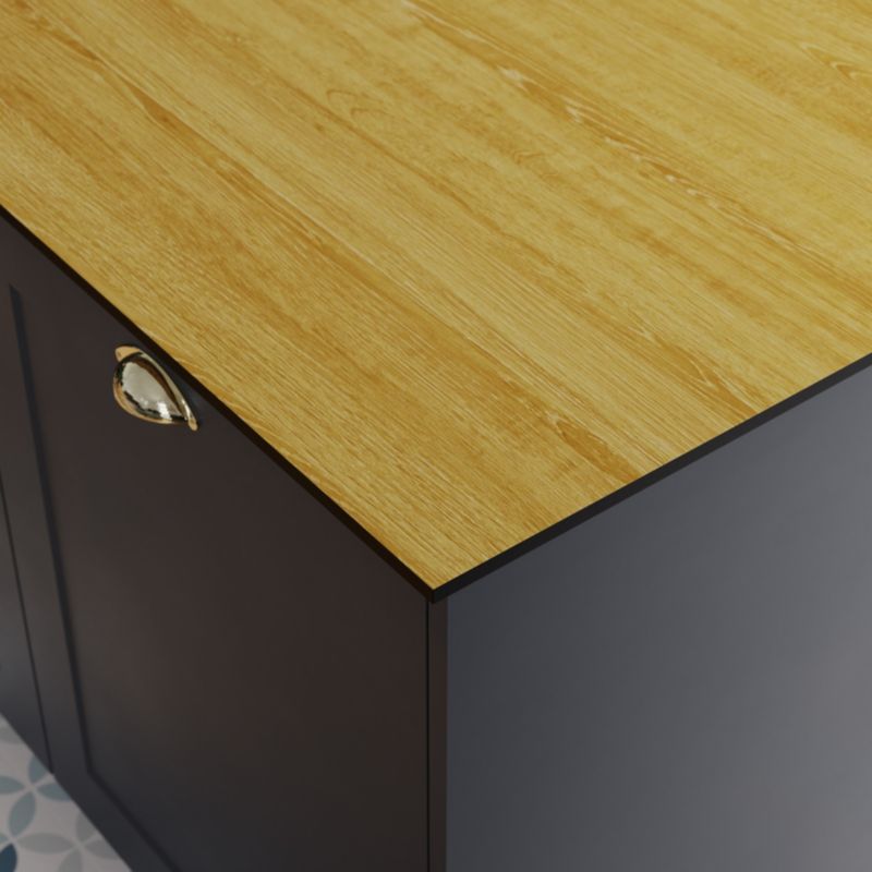 Kompositbordplade Neutral Chambord/Linear Oak 12x620x3000 mm