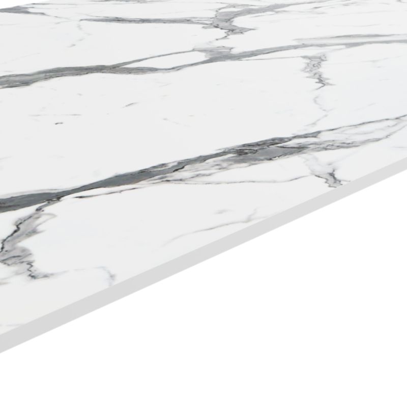 Kompositbordplade Neutral Statuario/Venice Marble 12x620x3000 mm