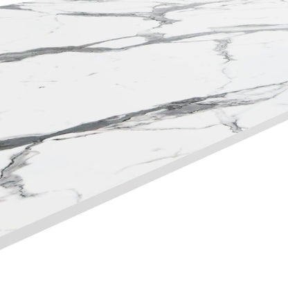 Kompositbordplade Neutral Statuario/Venice Marble 12x620x3000 mm