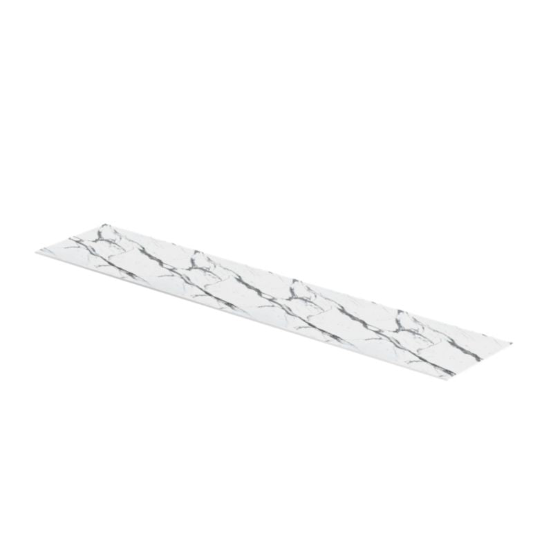 Kompositbordplade Neutral Statuario/Venice Marble 12x620x3000 mm